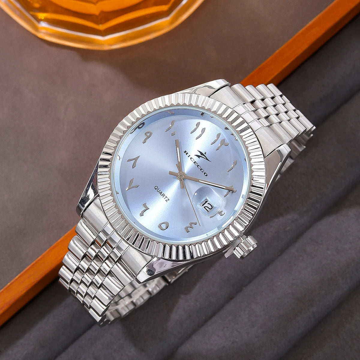 RICECGO Men's Watch High-end Luxury Casual Sport Classic