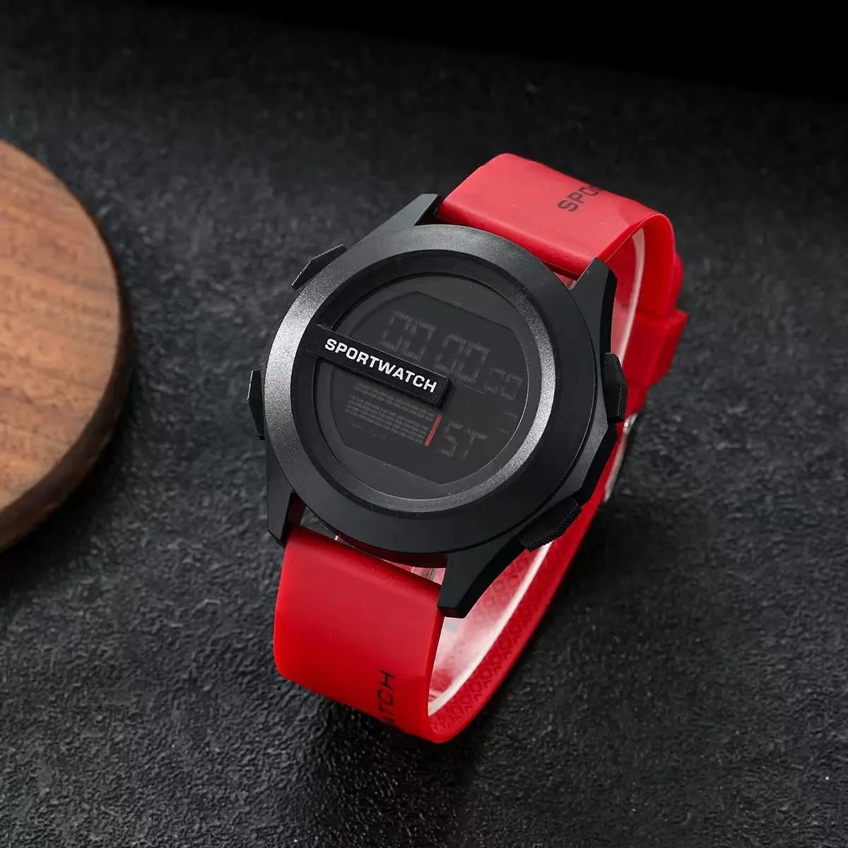 Sports Watch Alarm Clock Multifunction Men LED Fitness
