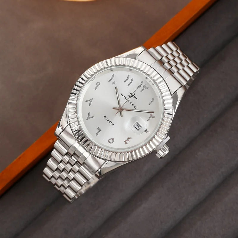 RICECGO Men's Watch High-end Luxury Casual Sport Classic