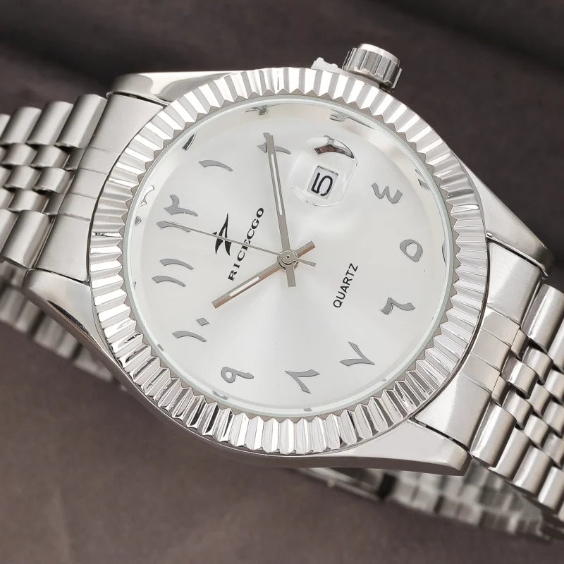 RICECGO Men's Watch High-end Luxury Casual Sport Classic