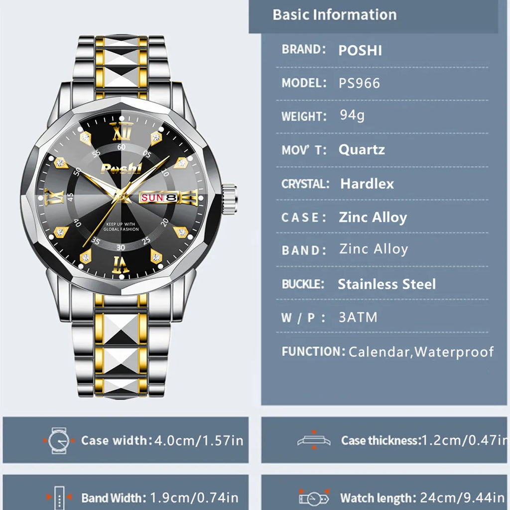 POSHI Men's Watch
