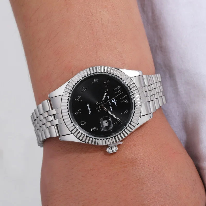 RICECGO Men's Watch High-end Luxury Casual Sport Classic