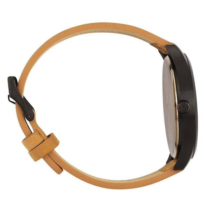 Fashion Sport Watch Men's Calendar Leather Strap Quartz