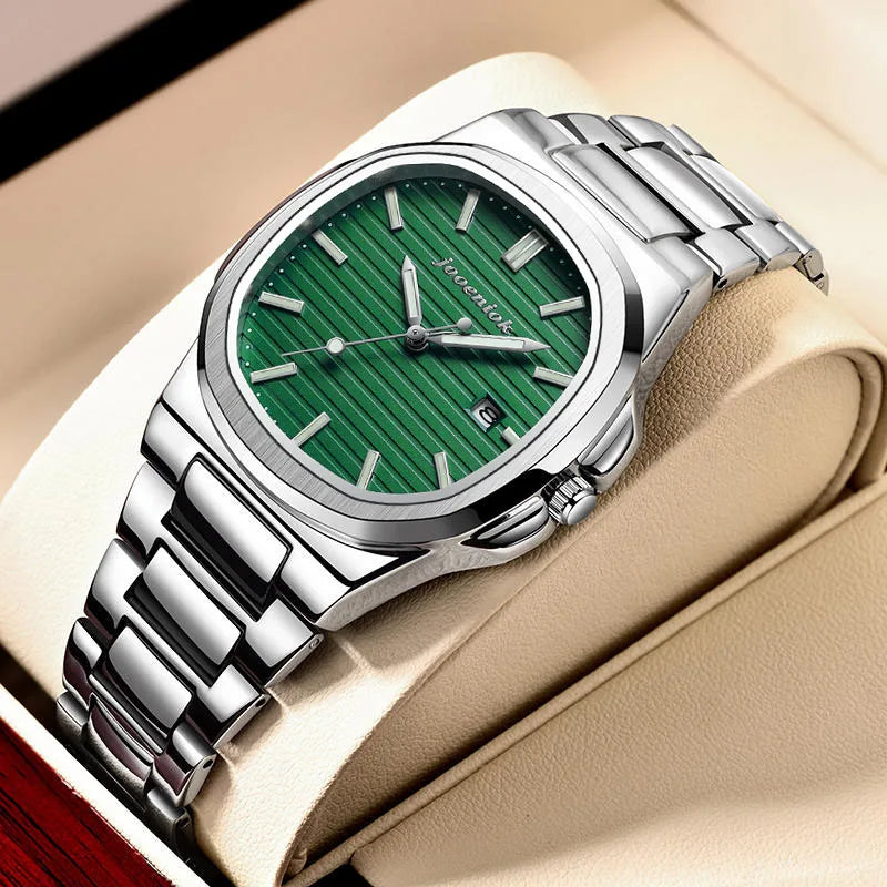 JOOENIOK Top Luxury Square Man Watch