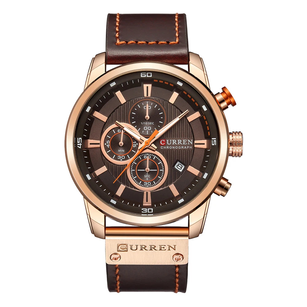 CURREN Fashion Date Quartz Men Watch Top Brand Luxury