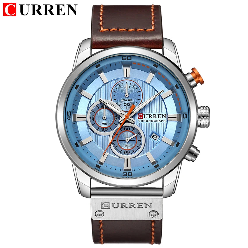 CURREN Fashion Date Quartz Men Watch Top Brand Luxury