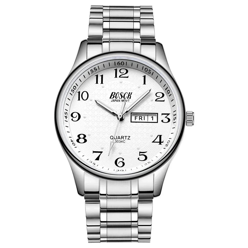 BOSCK Watch Luxury Full Steel