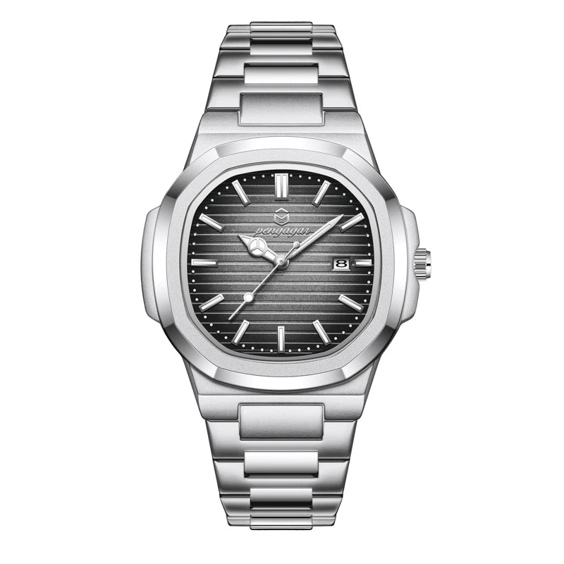 Luxury Military Man Watch Square Waterproof Luminous Date