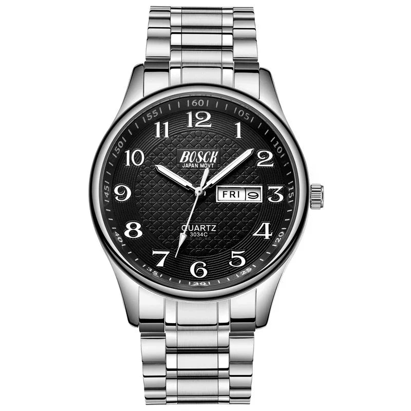 BOSCK Watch Luxury Full Steel
